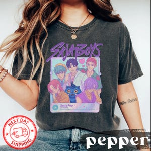 Kpop Saja Boys Shirt, Kpop Demon Hunters T-shirt, Kpop Demon Hunters Merch, Kpop Demon Hunter Tiger Shirt, Saja Boys Fan Gifts