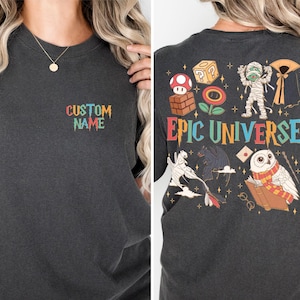 Personalized Epic Universe Shirt, Family Universe Park Trip Tee, Epic Universe Orlando Park, Epic Universe 2025 Family Trip Tee,Summer Shirt