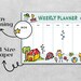 Printable Weekly Kids Planner, Digital Student Planner for Kids and ...