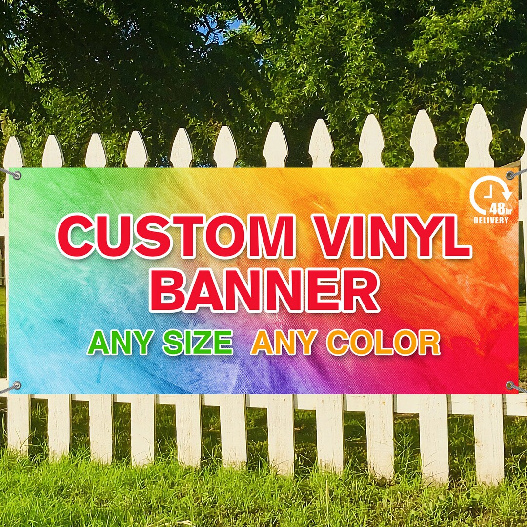 Custom Banner Personalized Banner Design Your Own Banner Etsy