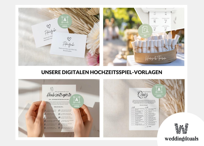 96 Photo Booth Challenges for Weddings | A7 | Printable PDF | DIY Wedding Game for Getting to Know Each Other | Polaroid | Photo Booth Challenge image 7