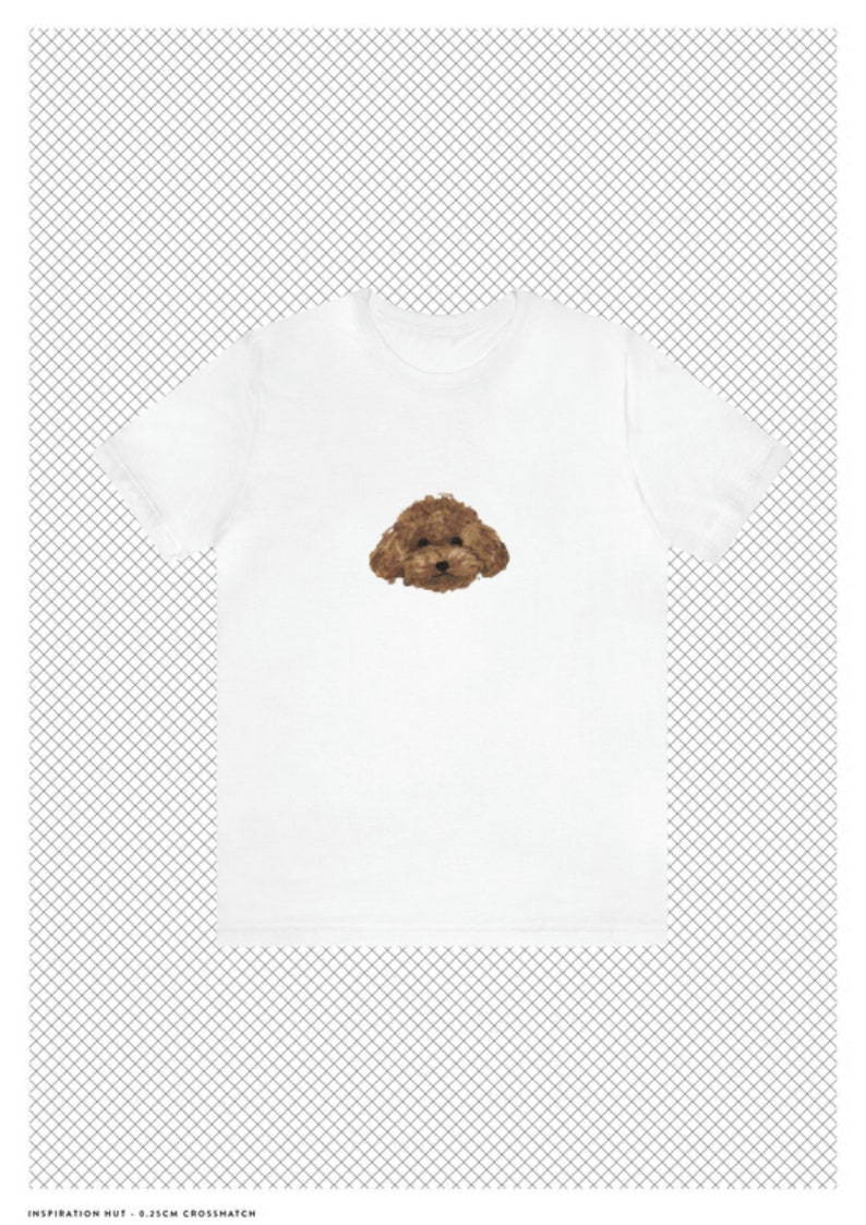 Dog Tshirt, Cute Dog Design, Drawing, Art, Cute, Vintage Shirt