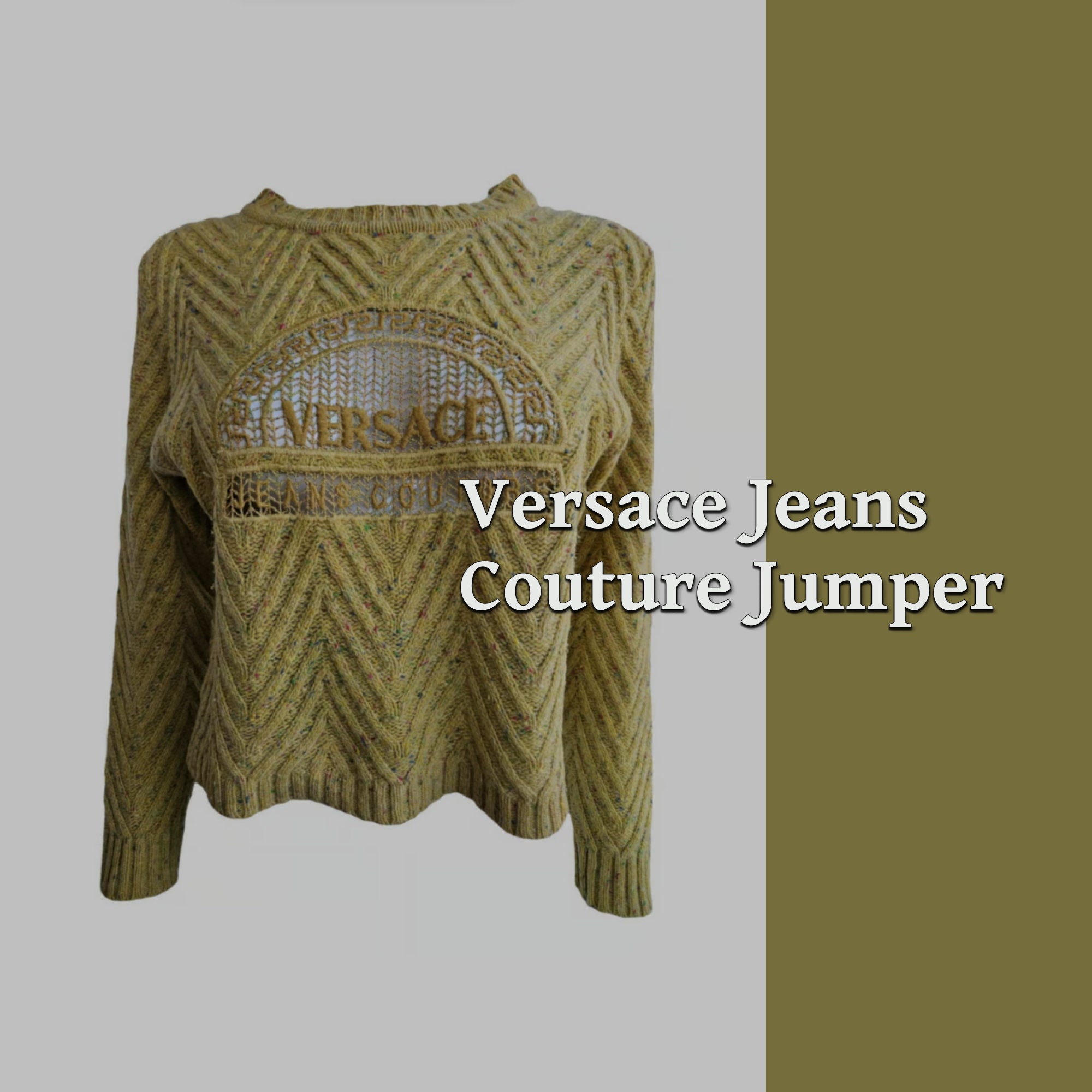 versace couture jumper