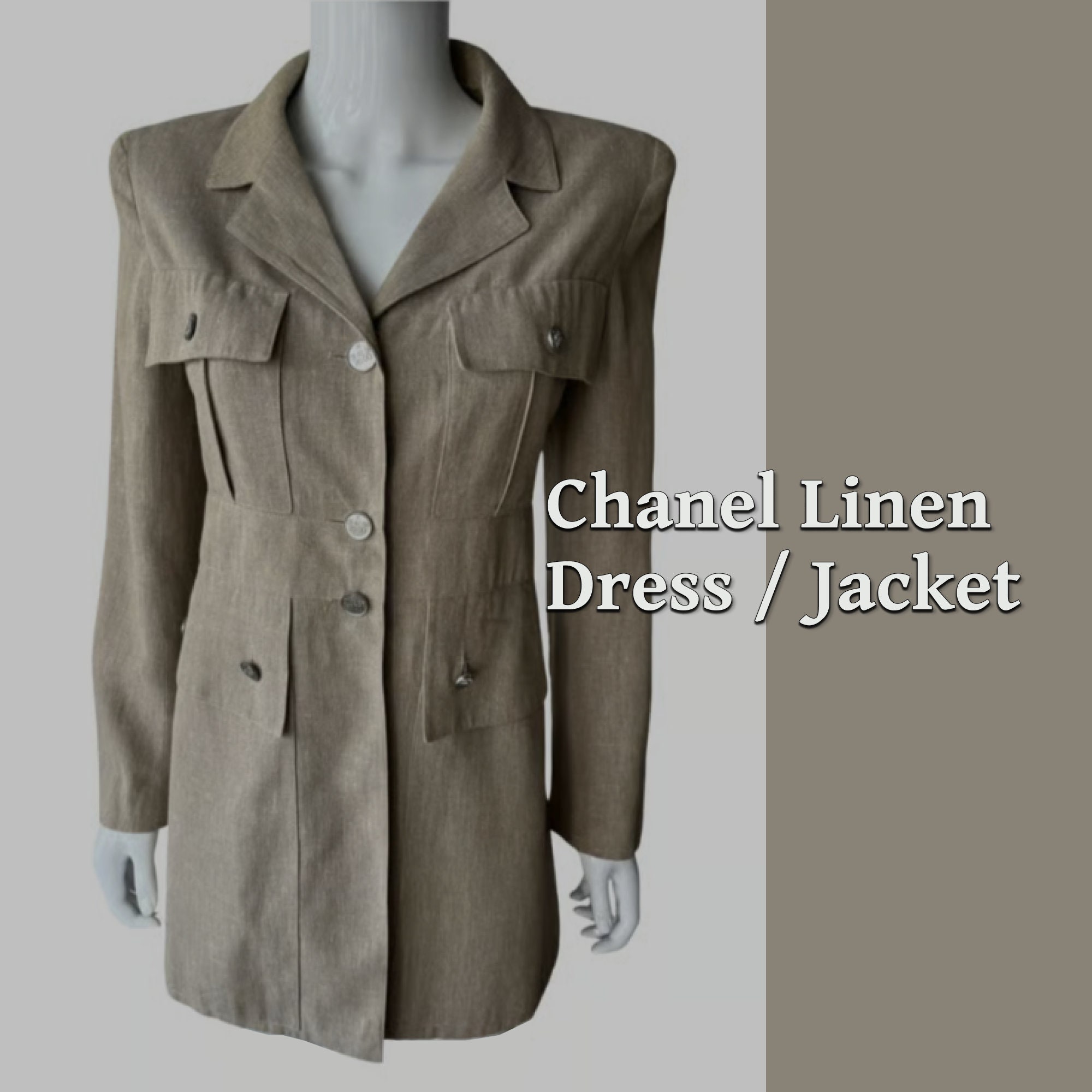 Chanel Linen Dress 