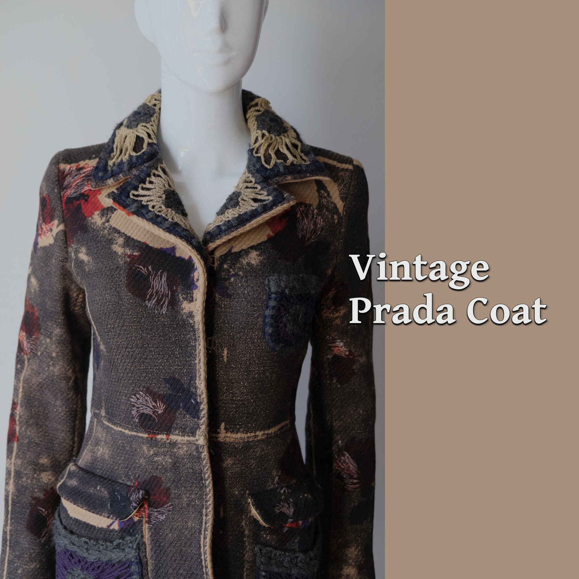 Vintage Prada Coat - Etsy