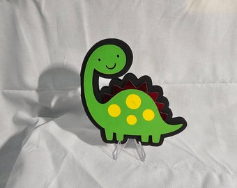 Carte d'anniversaire dinosaure | Message personnalisé