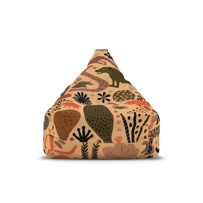 Creature Brown Bean Bag / Customizable Comfort Bean Bag / Etsy
