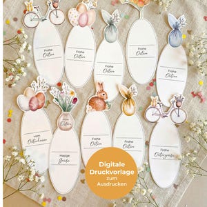 Easter Chocolate Wrappers | Printables I German Sayings (Digital Download)