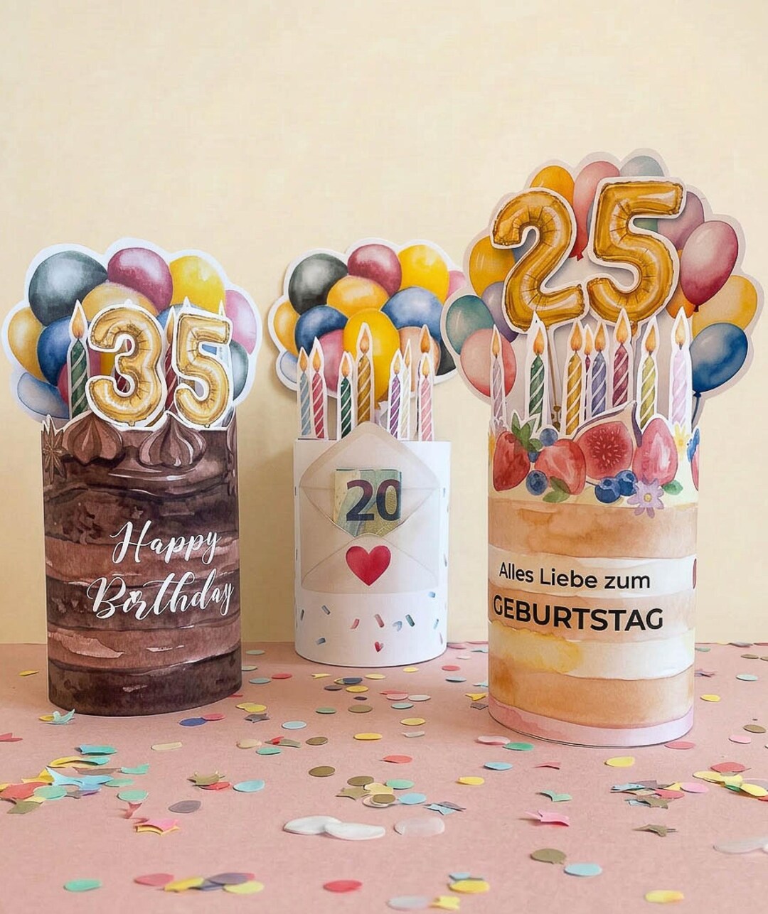 Triple Candle Wrappers for Duplo Chocolate Bars | Happy Birthday ...
