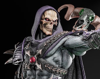 Fearsome Sorcerer - The Dreaded Necromancer Model Kit - 1/6 Scale High-Quality Tough Resin Figure by Zez Studios - Rangrez Creations