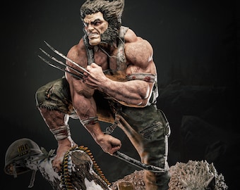 Feral Warrior Model Kit – 1/6 Scale Resin Figure, Unpainted