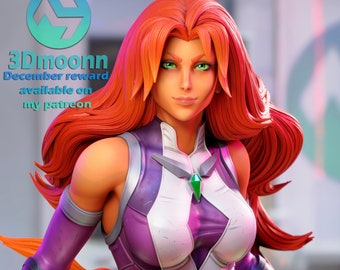 Fiery Princess Resin Model – 1/6 Scale UNPAINTED Superheroine Figure