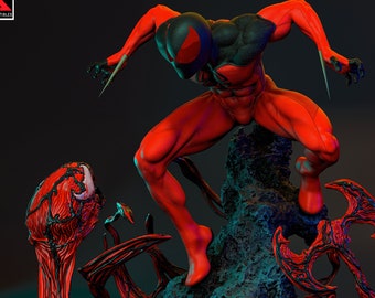 スカーレット・スパイダー・ケイン オリジナルアートプリント