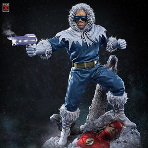 Cold Comic Villain Ice Model Kit Statue by Nice X Collectibles - 1/6th Scale Tough Resin Model Kit