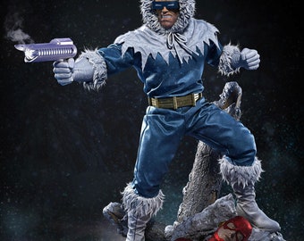Cold Comic Villain Ice Model Kit Statue by Nice X Collectibles - 1/6th Scale Tough Resin Model Kit