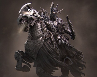 The Four Horsemen: Conquest - A Majestic Standalone 3D Resin Figure by Nerikson