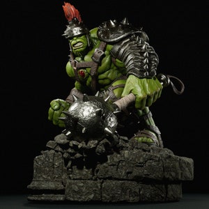 Gladiator Hulk Model Kit - 1/6 Scale Premium Tough Resin UNPAINTED ...