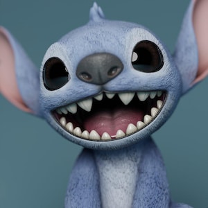 Azure Rascal Statue - Interstellar Imp Alien - Tanuki Figures - 1/6 Scale Resin Figure or Bust