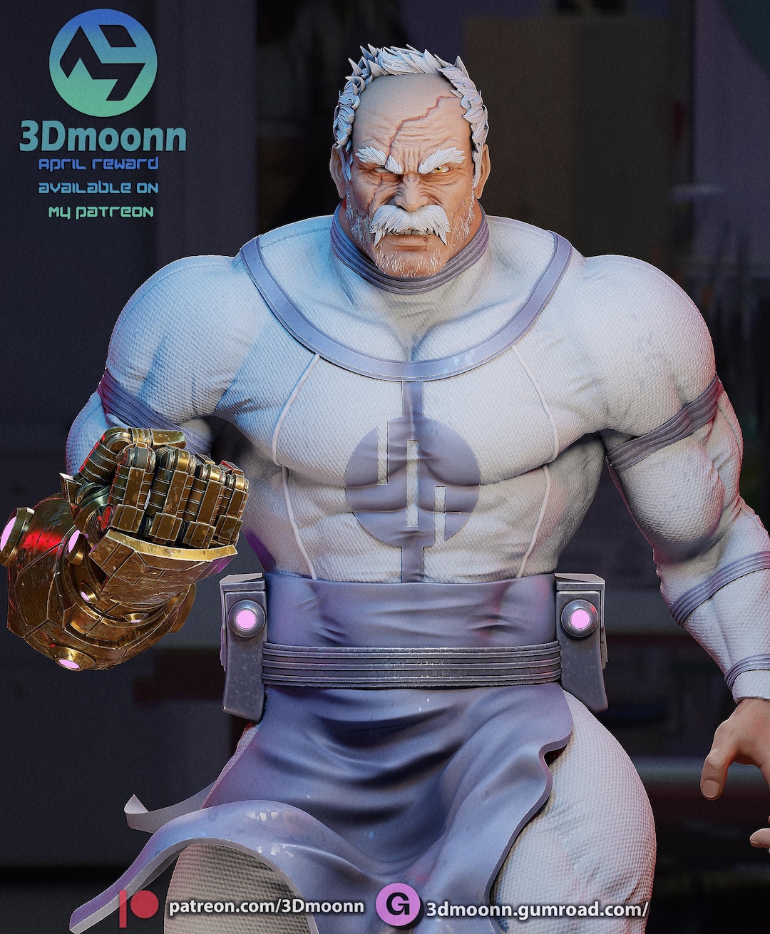 Conquest Viltrumite Figure Invincible 3dmoonn Sculpt 1/6 Scale