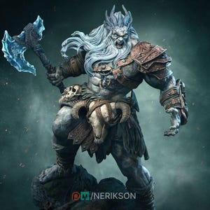 Stone Giant Figure | Nerikson Sculpt | 140mm or 75mm Kit