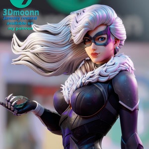 Black Cat Stealth Model Kit - 1/6 Scale Premium Tough Resin Figure by 3Dmoonn - Rangrez Creations