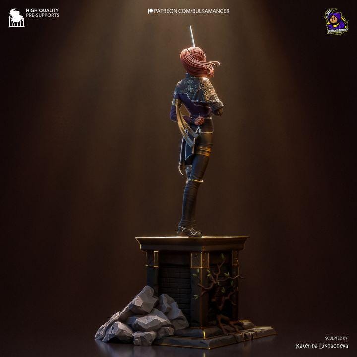 マエル 1/8 エクスペディション33 ガレージキット 未塗装 フィギュア マエル 1/8 エクスペディション33 ガレージキット 未塗装 フィギュア