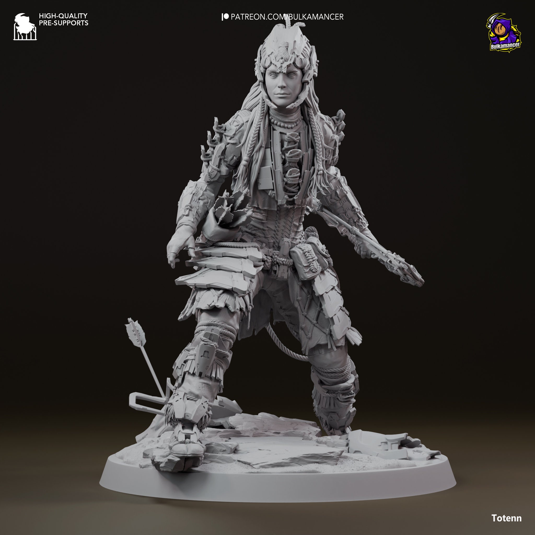 Horizon Zero Dawn's Aloy by Bulkamancer - 1/8 Scale Model Kit With