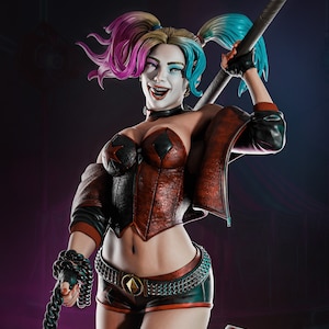 Comic-Inspired Jester Figurine - Playful & Fierce 1/6 Scale Model by Zez Studios - RangrezModels