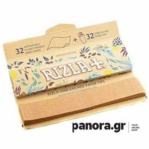 RIZLA NATURA king size slim 32papeles+32puntas de filtro