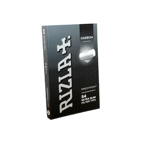 cigarette filters &quot;RIZLA&quot; ultra slim 5.7mm with carbon 54 pcs