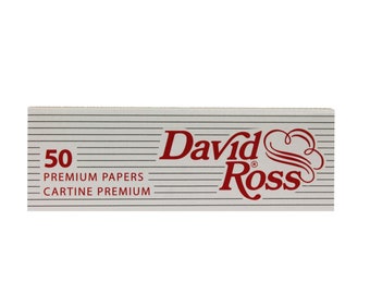 David Ross cigarette papers Premium 50sheets
