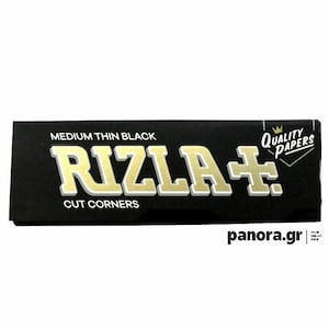 RIZLA BLACK Medium Thin papers 50sheets