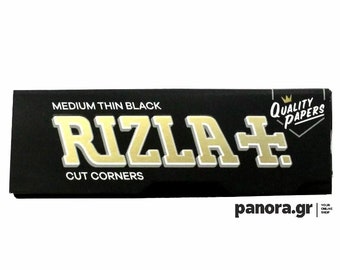 RIZLA BLACK Medium Thin papers 50sheets