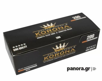 CIGARETTE KORONA 200 TUBES