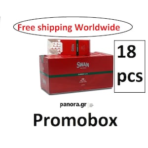 Swan 18pz BOX ROSSO puntali con filtro slim X 102 punte 6mm - promobox spedizione gratuita -