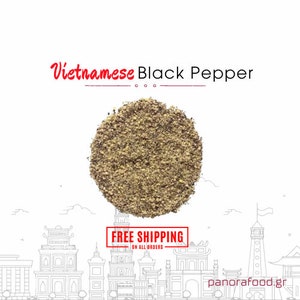 Vietnamese Black Pepper - Premium Quality - FREE SHIPPING