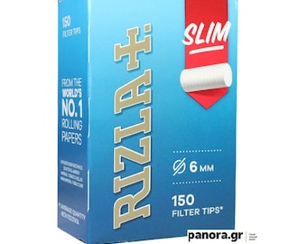 puntali con filtro RIZLA SLIM 6mm (150filtri)