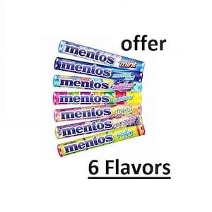Mentos 6 mix flavors special offer