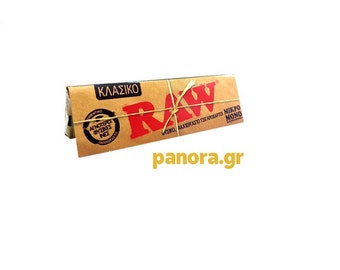 RAW classic single wide 50sheets rolling paper
