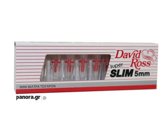 Davis Ross SUPER SLIM 5mm cigarette filter mouthpieces pipe