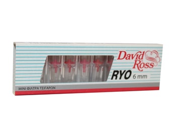 Davis Ross SLIM 6mm RYO cigarettes filter mouthpieces pipe holder