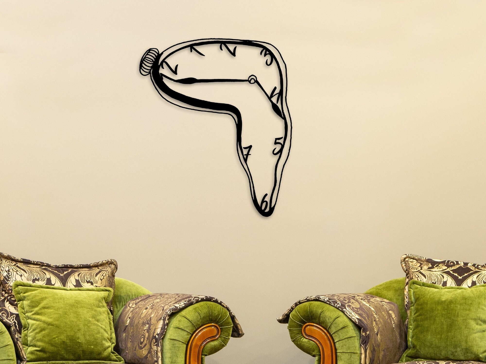 Salvador dali clocks - Etsy België, image size:2000x1500