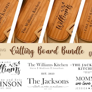 Lovely Schneidebrett Designs svg Bundle png Backen svg Küchentuch Pdf Charcuterie board svg Dateien Cricut glowforge laser cut Datei