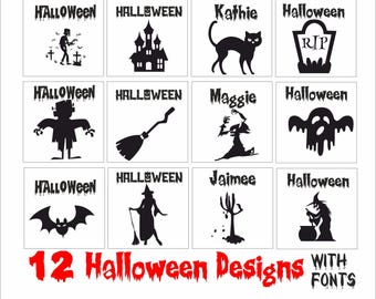 Disegni di Halloween con alfabeto spaventoso, alfabeto horror, carattere spaventoso, alfabeto sanguinante, download immediato, carattere clipart per Cricut Silhouette