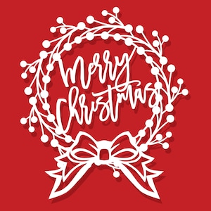 Merry CHRISTMAS, Christmas Clipart Svg Files For Cricut, Christmas Svg Cut Files, Christmas Png Bundle, Merry Christmas Svg