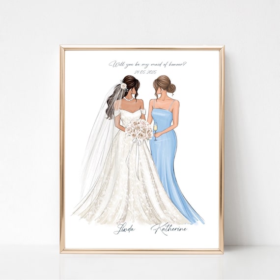 bridesmaid dress sketches Bella Bridesmaids Exclusive BB143 Auburn Moon main image 1