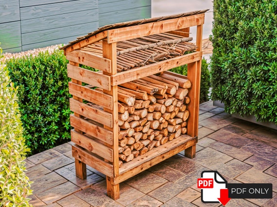 Outdoor wood rack plans hotsell