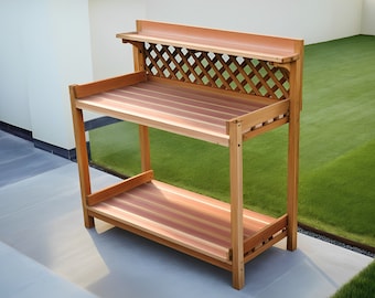 DIY Blumenerde Plan | Gartenstation, Outdoor Holzbau (Digitaler Bauplan)