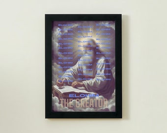 Elohim - The creator Wall Art