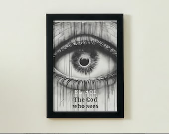 El Roi - The God who sees Wall Art